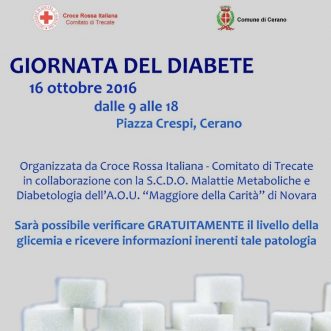 Giornata del Diabete a Cerano (NO)